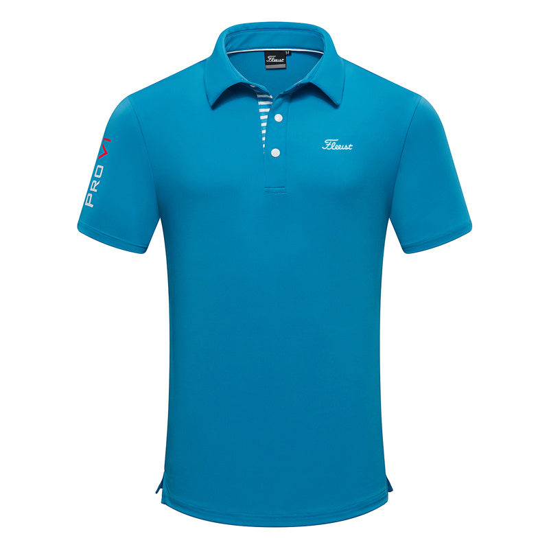 Breathable And Quick-drying T-shirt Tops Outdoor Sports Shirts Leisure Golf Ball Uniforms