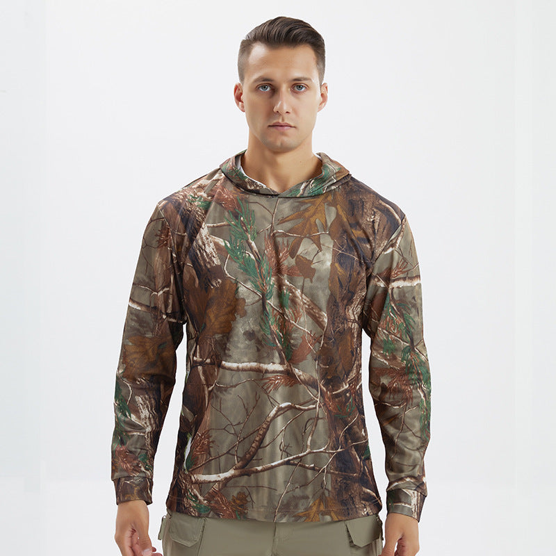Men's Outdoor Tactics Exercise Camouflage T-shirt