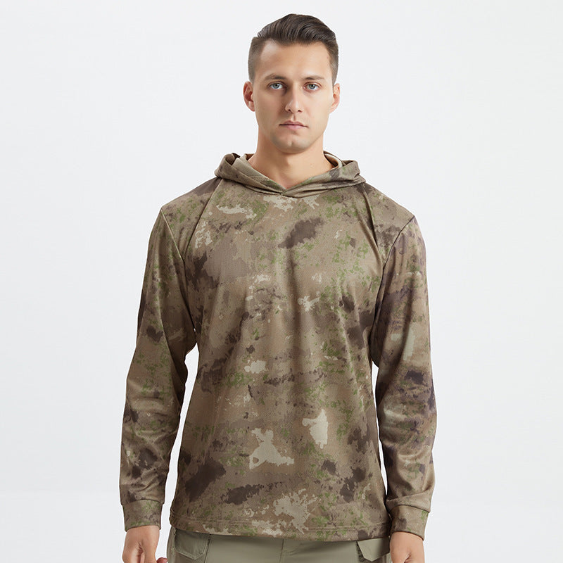 Men's Outdoor Tactics Exercise Camouflage T-shirt