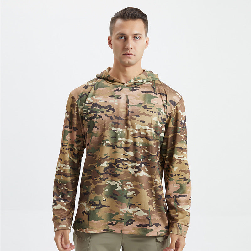 Men's Outdoor Tactics Exercise Camouflage T-shirt