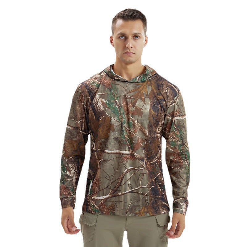 Men's Outdoor Tactics Exercise Camouflage T-shirt
