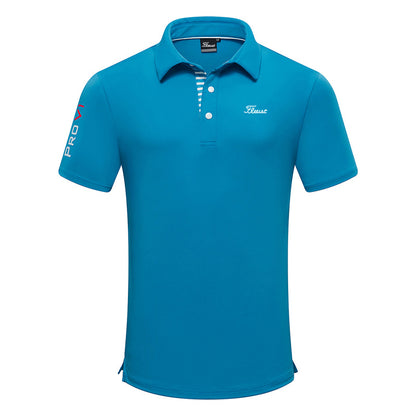 Breathable And Quick-drying T-shirt Tops Outdoor Sports Shirts Leisure Golf Ball Uniforms