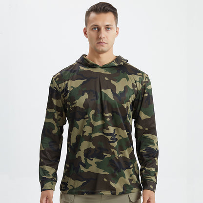 Men's Outdoor Tactics Exercise Camouflage T-shirt