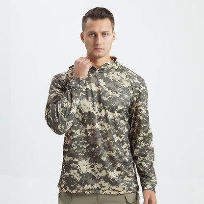 Men's Outdoor Tactics Exercise Camouflage T-shirt