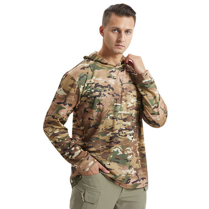Men's Outdoor Tactics Exercise Camouflage T-shirt
